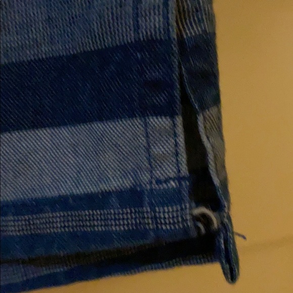 Express Men’s Size S Blue Multicolor Popover LS - Picture 4 of 6